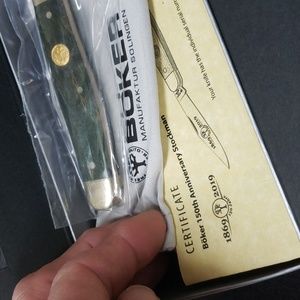 Stunning BOKER 150th anniversary stockman knife